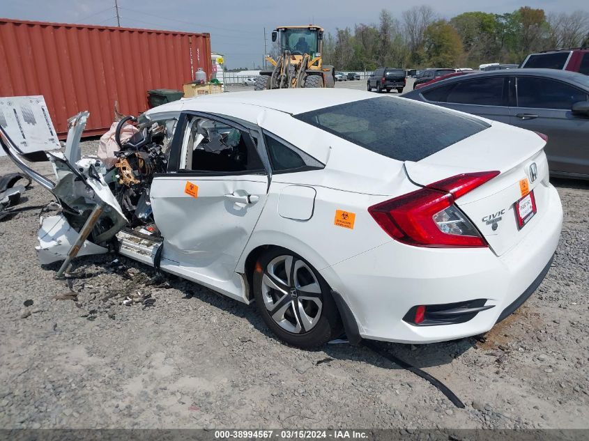 2018 Honda Civic Lx VIN: 2HGFC2F55JH568484 Lot: 38994567