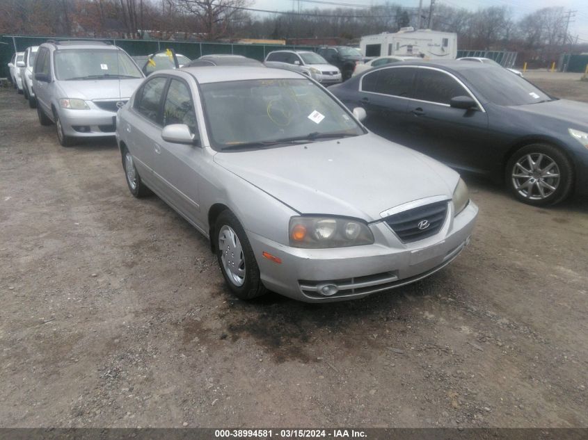 2005 Hyundai Elantra Gls/Gt VIN: KMHDN46D15U159884 Lot: 38994581