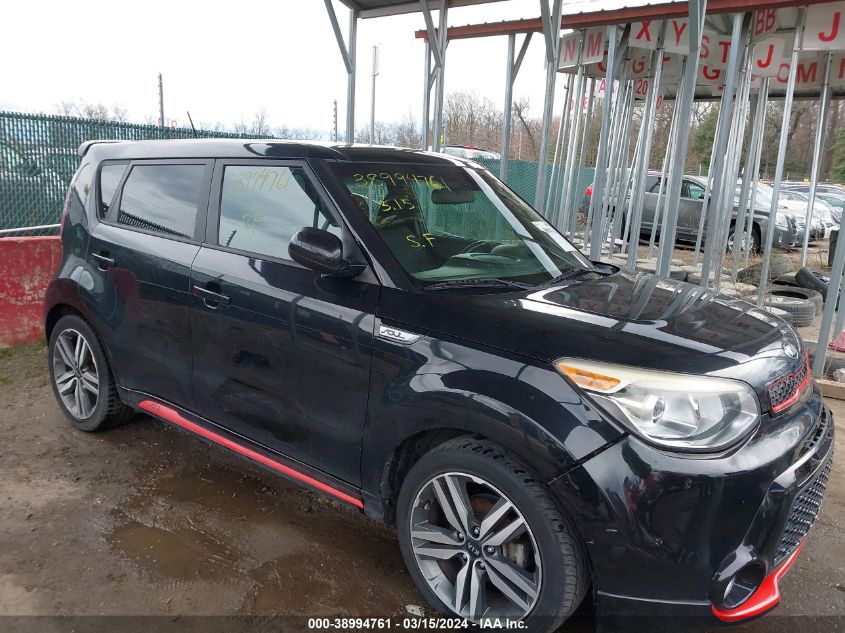 2015 Kia Soul + VIN: KNDJP3A51F7163087 Lot: 38994761