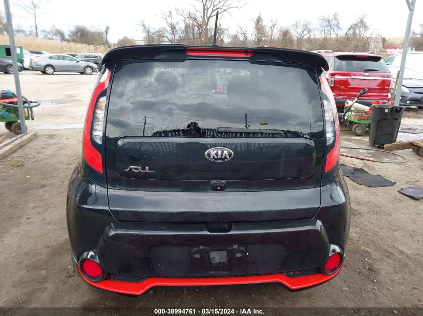 2015 Kia Soul + VIN: KNDJP3A51F7163087 Lot: 38994761