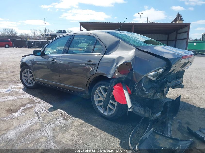 2011 Ford Fusion Sel VIN: 3FAHP0CG6BR336364 Lot: 38994858