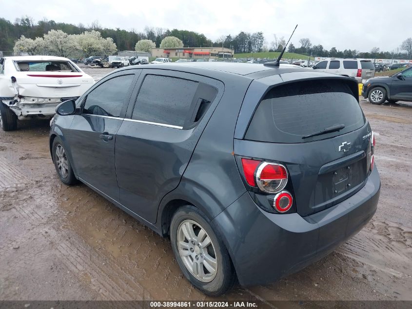 1G1JC6SB4D4200822 | 2013 CHEVROLET SONIC