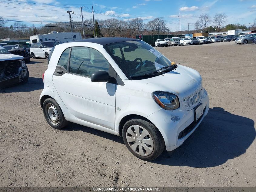 WMEFJ5DA1GK104438 | 2016 SMART FORTWO