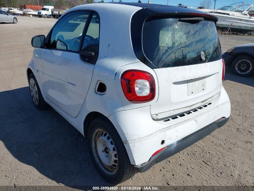 WMEFJ5DA1GK104438 | 2016 SMART FORTWO