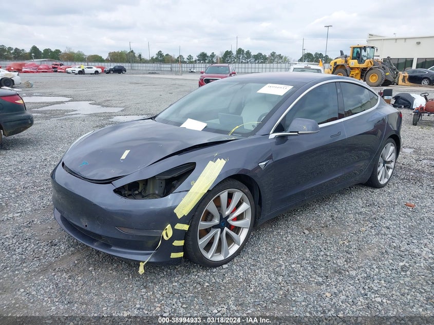 VIN 5YJ3E1EB7KF214082 2019 TESLA MODEL 3 LONG RANGE/PERFORMANCE