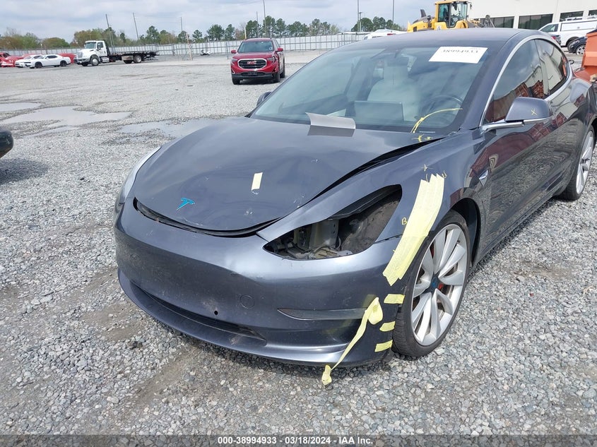 VIN 5YJ3E1EB7KF214082 2019 TESLA MODEL 3 LONG RANGE/PERFORMANCE