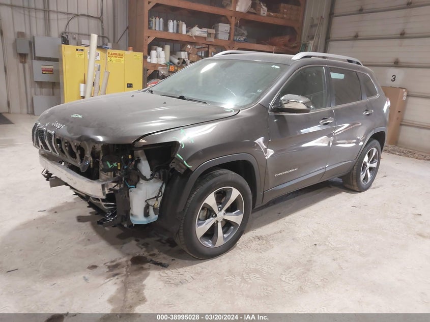 2019 JEEP CHEROKEE LIMITED 4X4 - 1C4PJMDNXKD167602