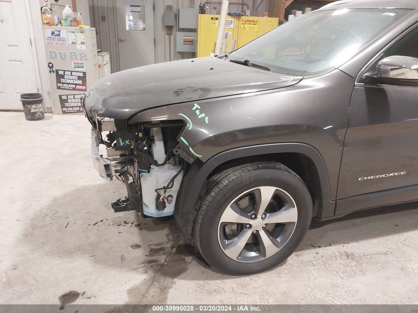 2019 JEEP CHEROKEE LIMITED 4X4 - 1C4PJMDNXKD167602
