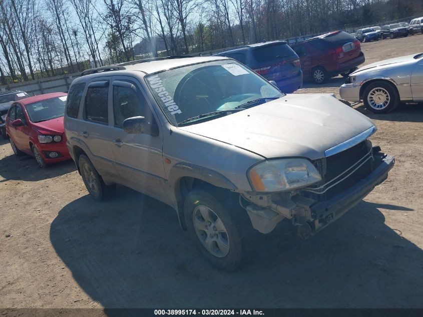 2002 Mazda Tribute Es V6/Lx V6 VIN: 4F2YU08162KM50750 Lot: 38995174