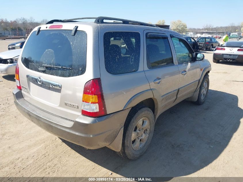 4F2YU08162KM50750 2002 Mazda Tribute Es V6/Lx V6