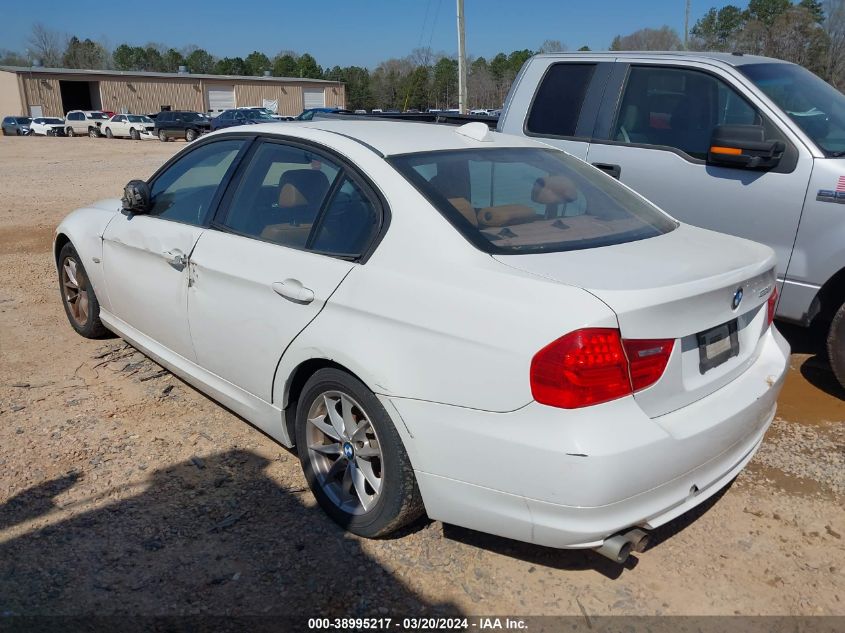 2010 BMW 328I VIN: WBAPH7G50ANM52579 Lot: 38995217