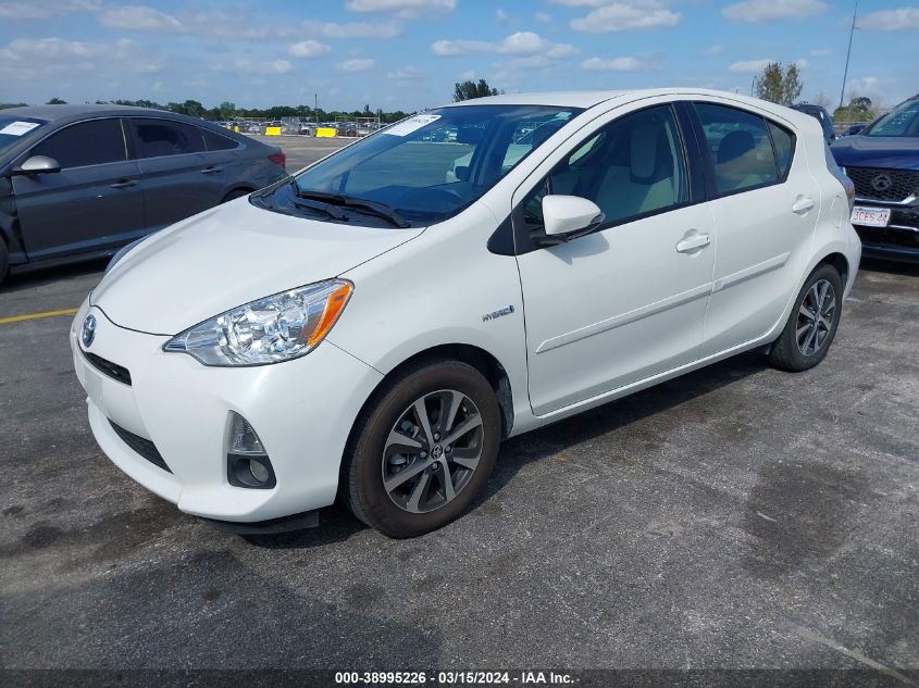 JTDKDTB31E1076723 | 2014 TOYOTA PRIUS C