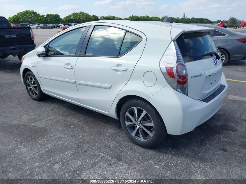 JTDKDTB31E1076723 | 2014 TOYOTA PRIUS C