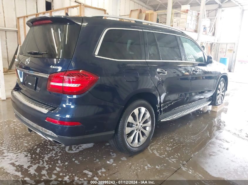 2017 Mercedes-Benz Gls 450 4Matic VIN: 4JGDF6EE0HA807997 Lot: 38995243