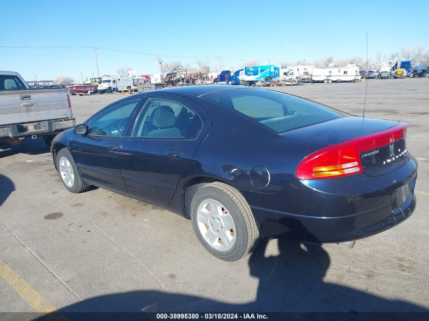 2003 Dodge Intrepid Se VIN: 2B3HD46R63H503750 Lot: 38995380