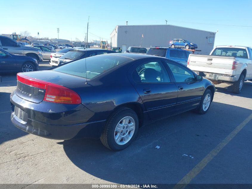 2003 Dodge Intrepid Se VIN: 2B3HD46R63H503750 Lot: 38995380