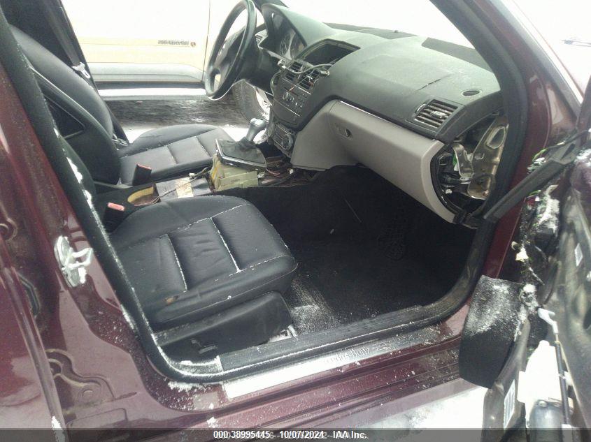 2008 MERCEDES-BENZ C 300 VIN: WDDGF81XX8F158481