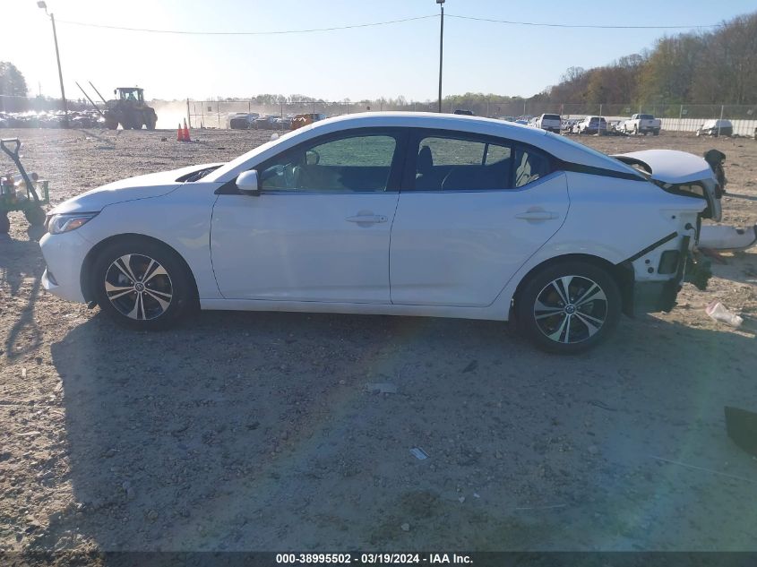 2021 Nissan Sentra Sv Xtronic Cvt VIN: 3N1AB8CV2MY246468 Lot: 38995502