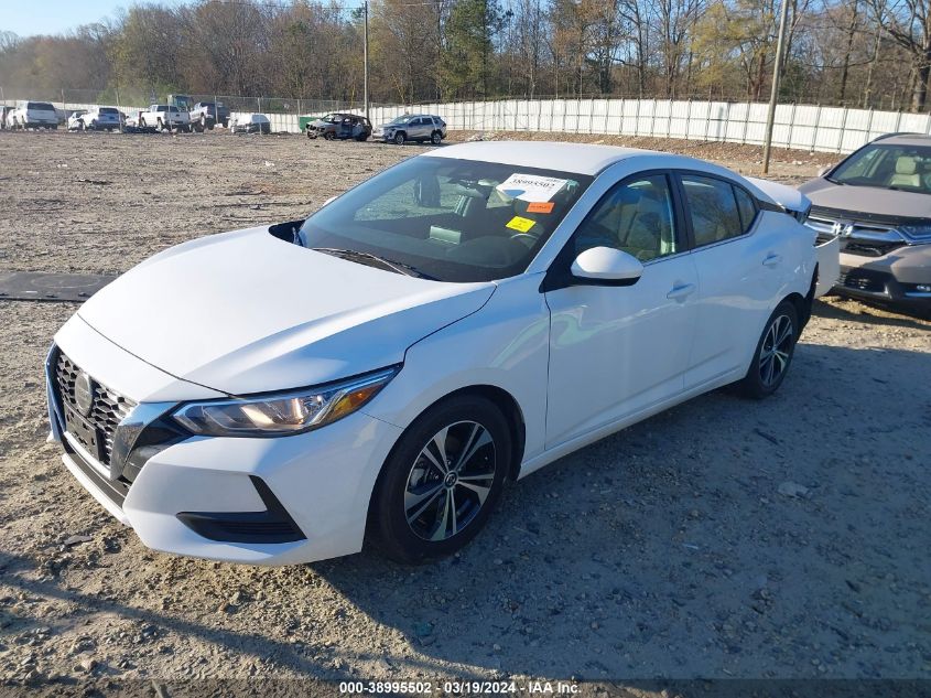 2021 Nissan Sentra Sv Xtronic Cvt VIN: 3N1AB8CV2MY246468 Lot: 38995502