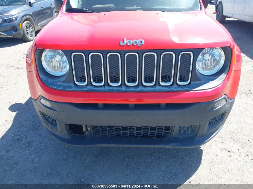 VIN ZACCJBAB0HPF38077 2017 JEEP RENEGADE SPORT 4X4