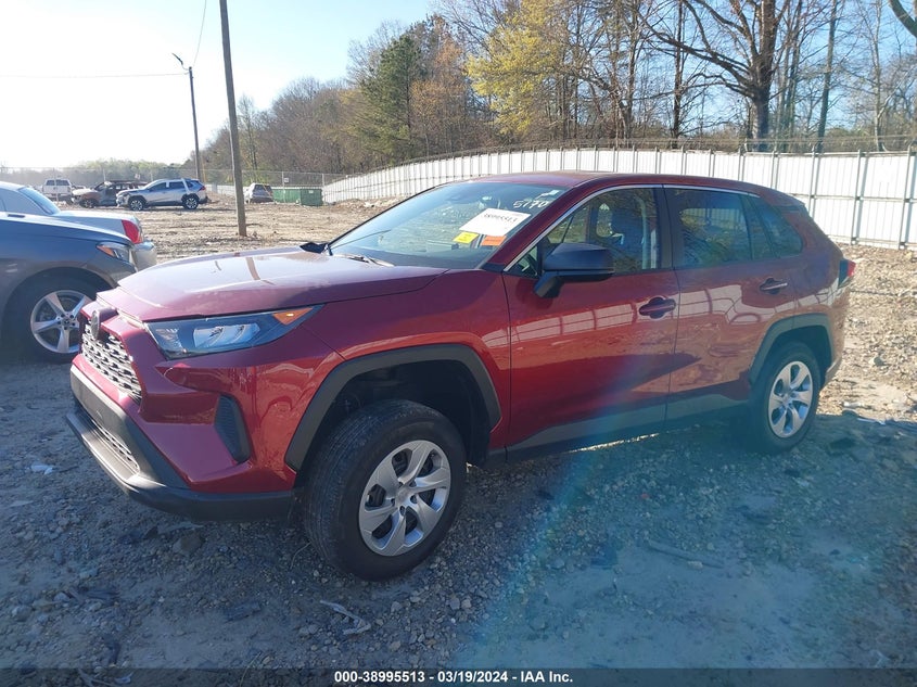 2022 TOYOTA RAV4 LE - 2T3H1RFVXNW215170