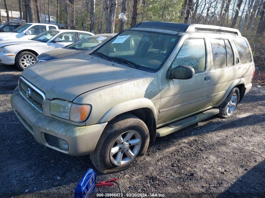 2003 Nissan Pathfinder Se VIN: JN8DR09Y53W833234 Lot: 38995573