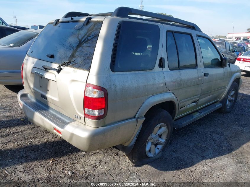 2003 Nissan Pathfinder Se VIN: JN8DR09Y53W833234 Lot: 38995573