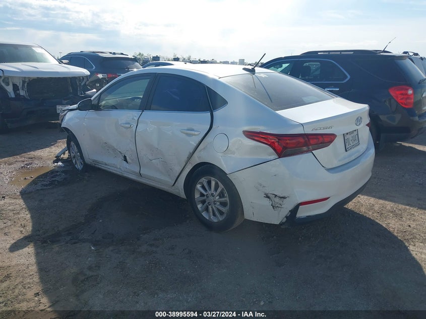VIN 3KPC24A60ME134702 2021 HYUNDAI ACCENT SE/SEL