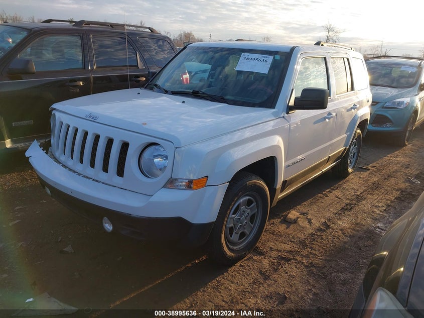 2016 JEEP PATRIOT SPORT - 1C4NJPBA6GD744108