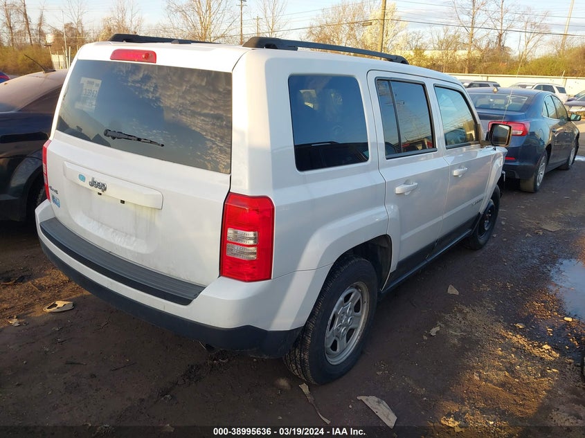 2016 JEEP PATRIOT SPORT - 1C4NJPBA6GD744108