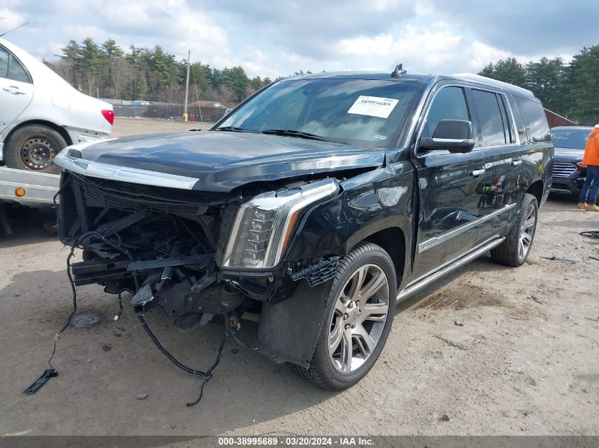 2015 Cadillac Escalade Esv Premium VIN: 1GYS4TKJ9FR700411 Lot: 38995689