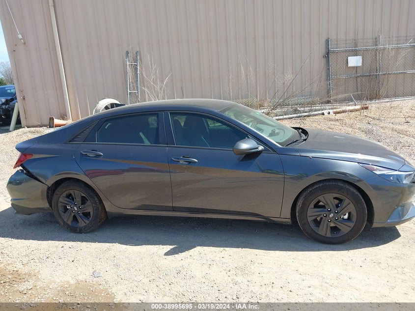 VIN 5NPLM4AG9NH078954 2022 HYUNDAI ELANTRA SEL