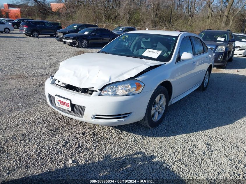 2016 CHEVROLET IMPALA LIMITED LS - 2G1WA5E30G1154755