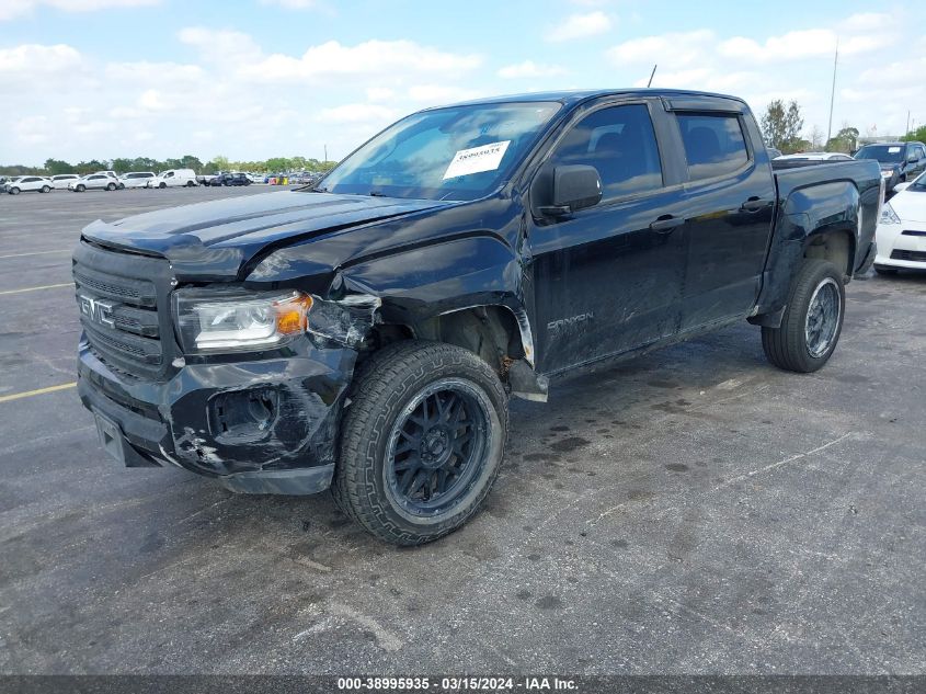 1GTG6DEN6J1215838 | 2018 GMC CANYON