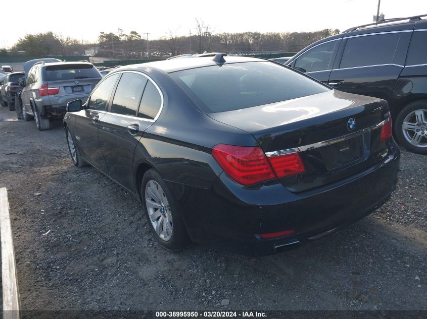 2011 BMW 750I xDrive VIN: WBAKC6C50BC394768 Lot: 38995950