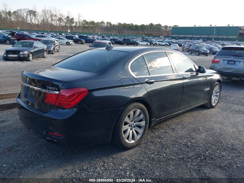 2011 BMW 750I xDrive VIN: WBAKC6C50BC394768 Lot: 38995950