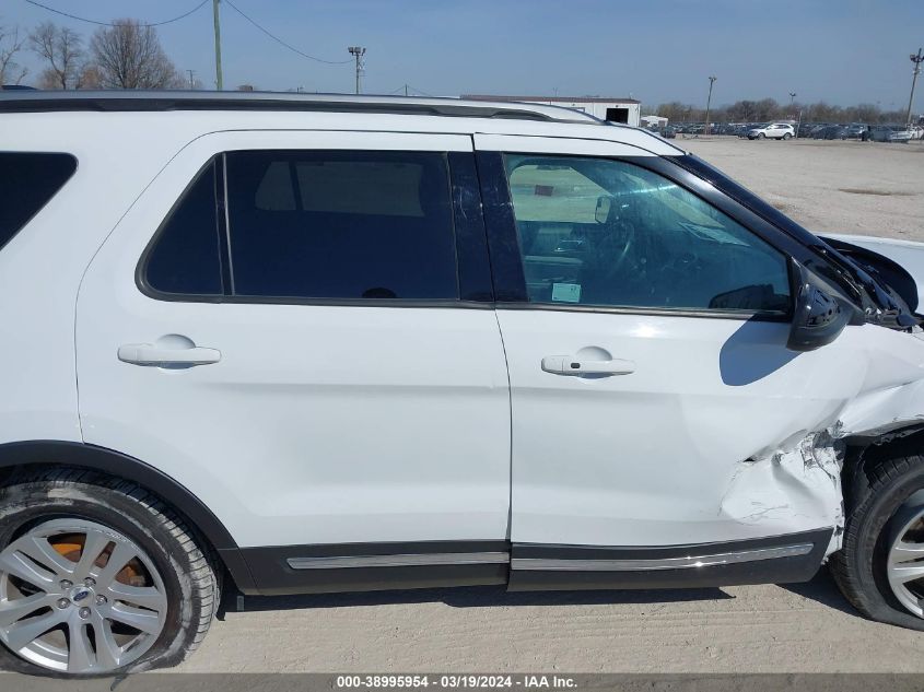 2018 Ford Explorer Xlt VIN: 1FM5K8D83JGC91290 Lot: 38995954