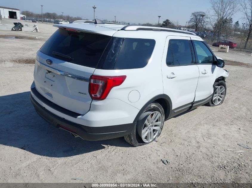 2018 Ford Explorer Xlt VIN: 1FM5K8D83JGC91290 Lot: 38995954