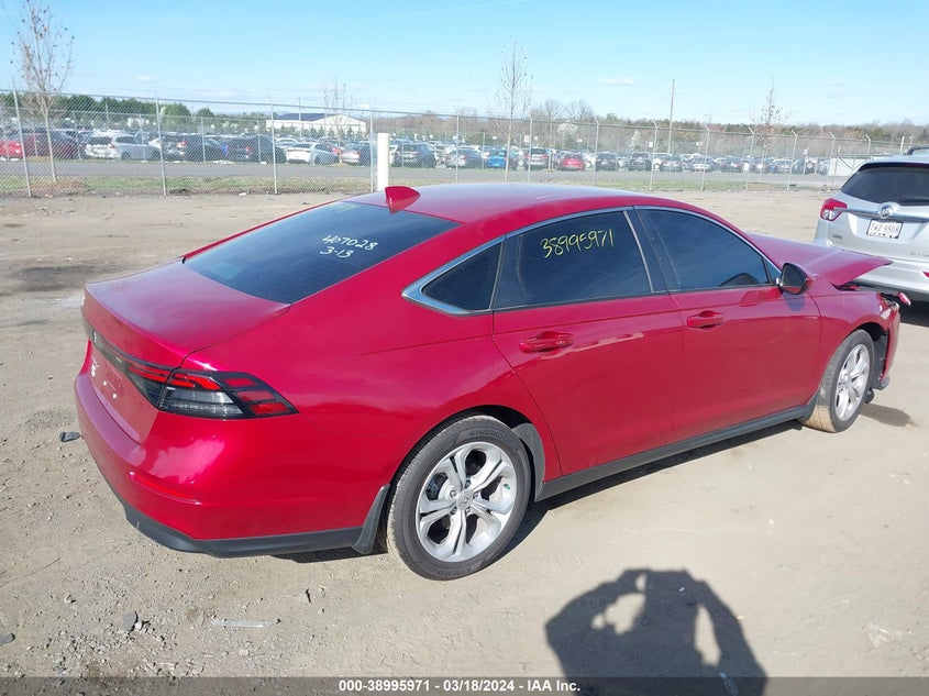 2023 HONDA ACCORD 1.5L I4   N(VIN: 1HGCY1F28PA009572