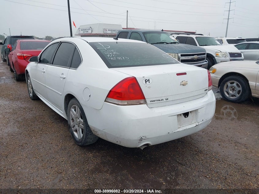 2016 CHEVROLET IMPALA LIMITED LT - 2G1WB5E31G1118876