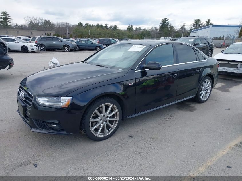 2015 AUDI A4 2.0T PREMIUM - WAUFFAFL6FN041693