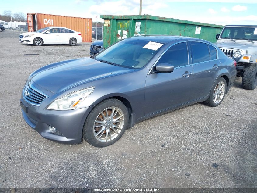 JN1CV6AR2AM452625 | 2010 INFINITI G37X