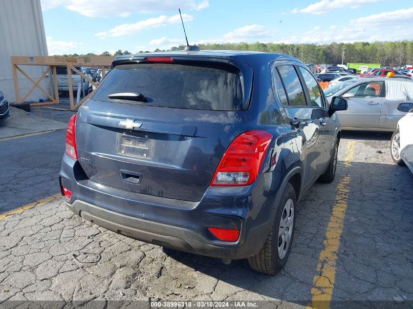 2019 Chevrolet Trax Ls VIN: 3GNCJKSB2KL185248 Lot: 38996318