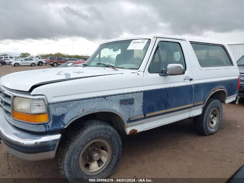 1FMEU15H6PLA97983 1993 Ford Bronco U100