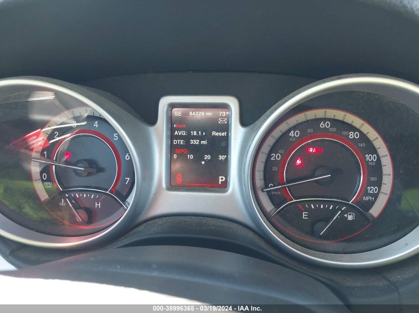 VIN 3C4PDDEG1JT311456 2018 DODGE JOURNEY GT AWD