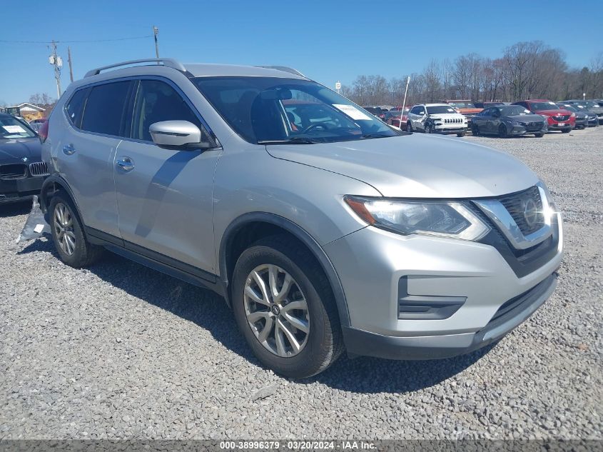 2018 Nissan Rogue Sv VIN: JN8AT2MV1JW347501 Lot: 38996379