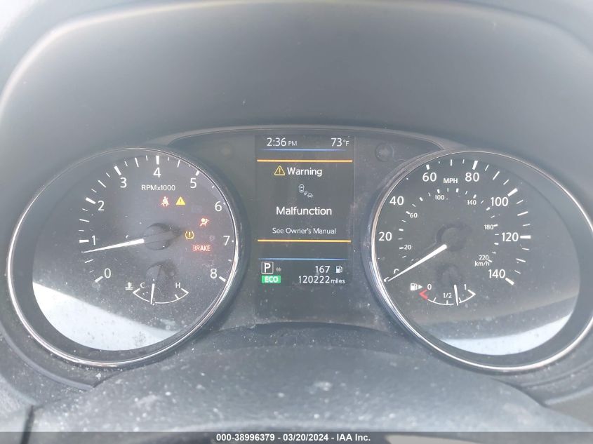 2018 NISSAN ROGUE S/SL/SV - JN8AT2MV1JW347501