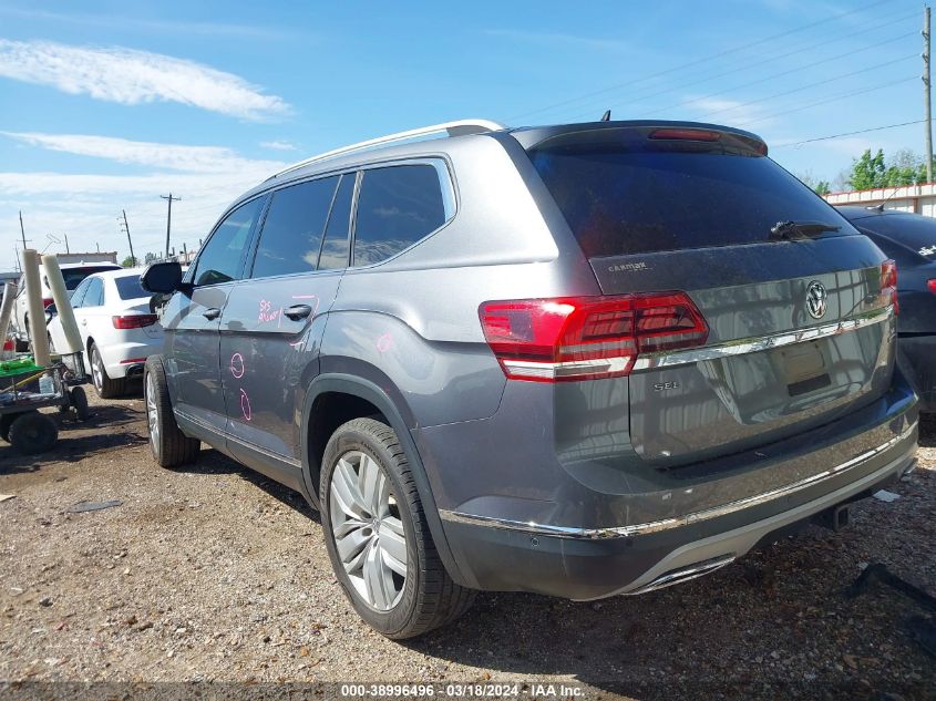 2018 Volkswagen Atlas 3.6L V6 Sel Premium VIN: 1V2NR2CAXJC502928 Lot: 38996496