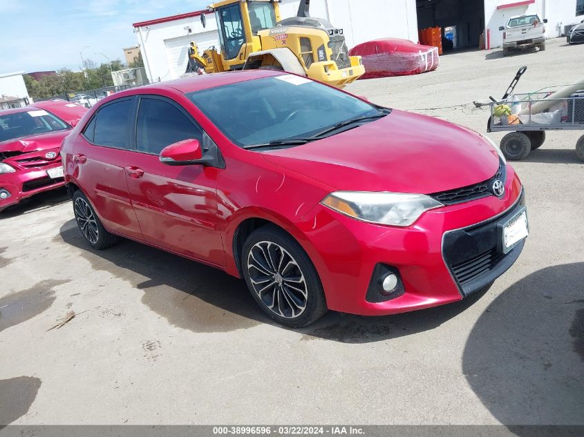 2015 TOYOTA COROLLA S PLUS - 5YFBURHE5FP216555