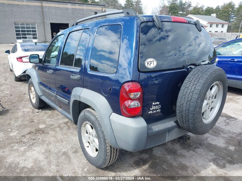 2006 Jeep Liberty Sport VIN: 1J4GL48K66W171032 Lot: 40811392